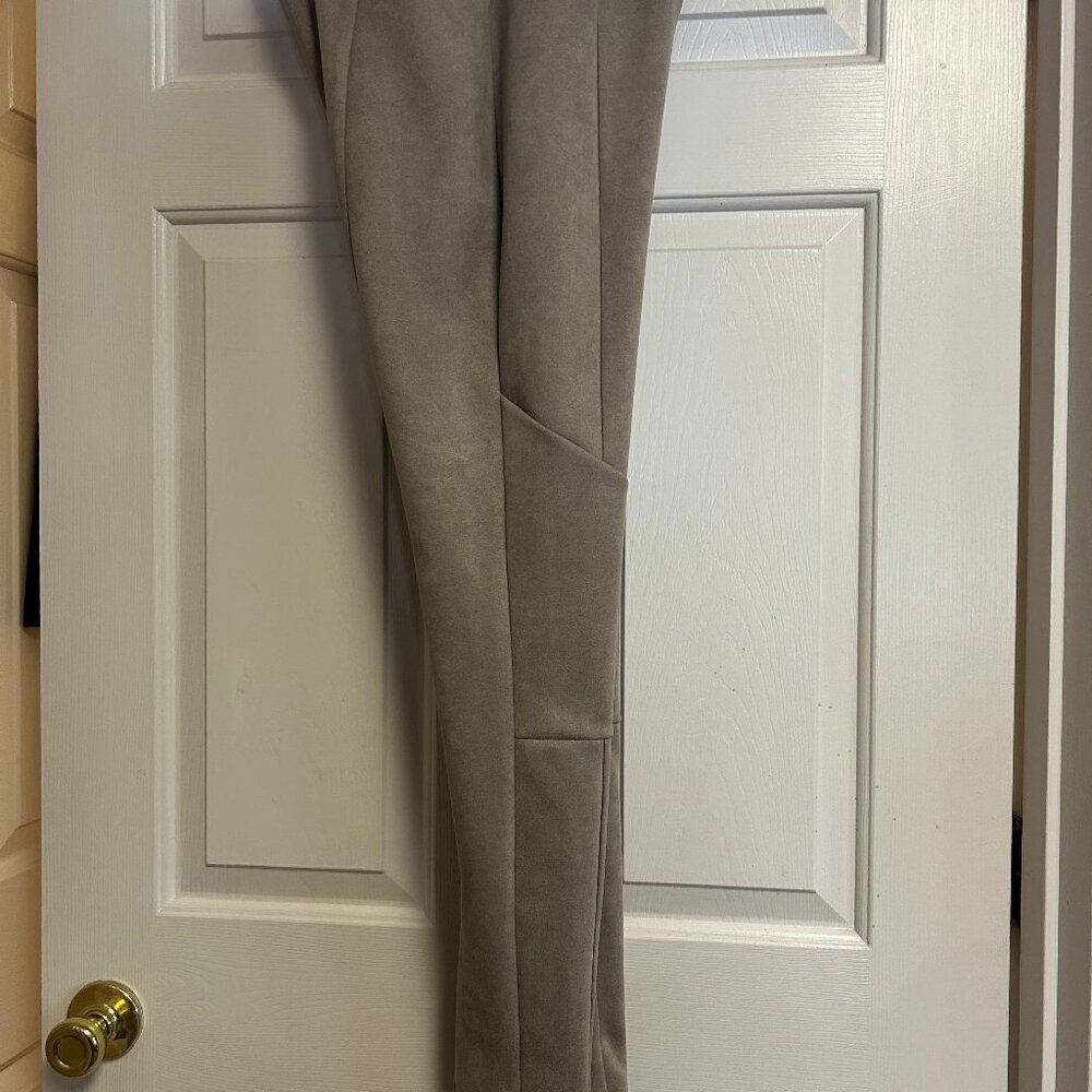 Spanner Faux Suede Pants